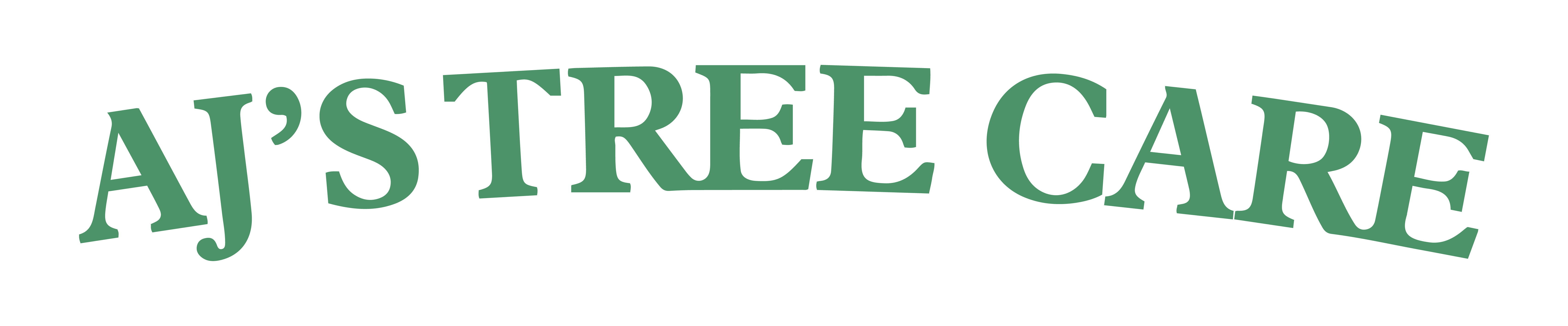 AJ Tree and Gardening Services Logo